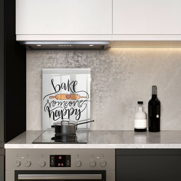 Steklena podloga za rezanje Bake someone happy
