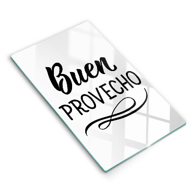 Steklena podloga za rezanje Buen provecho