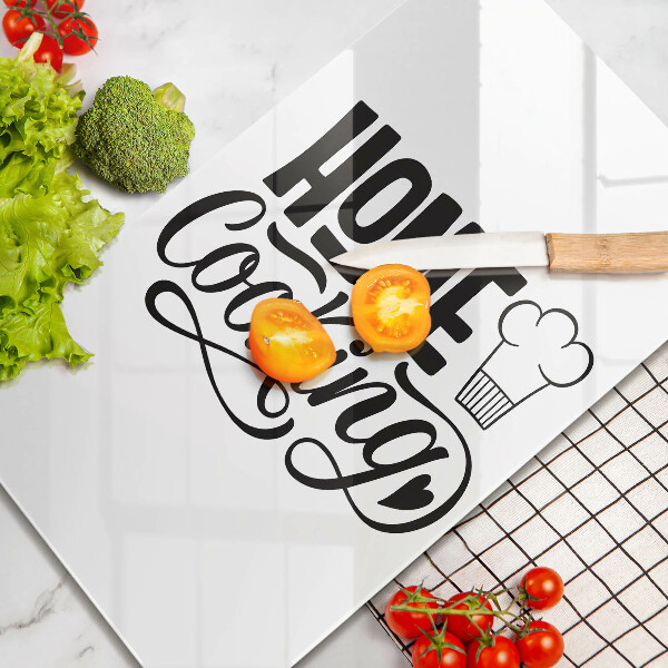 Steklena podloga za rezanje Home cooking