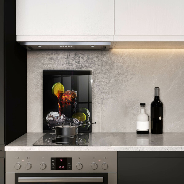 Steklena podloga za rezanje Zemeljska pijača z ledom