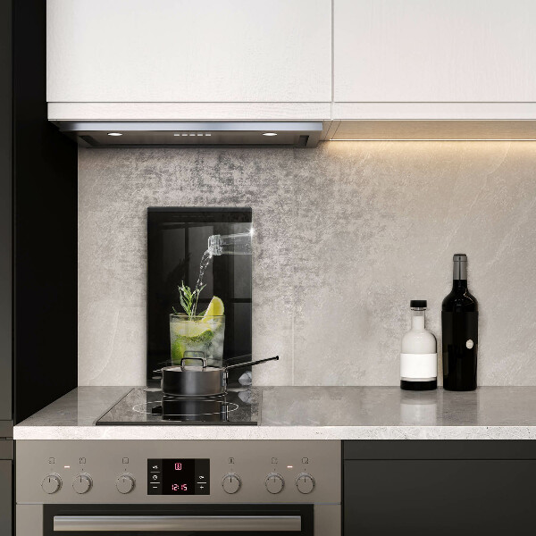 Steklena podloga za rezanje Kozarec vode