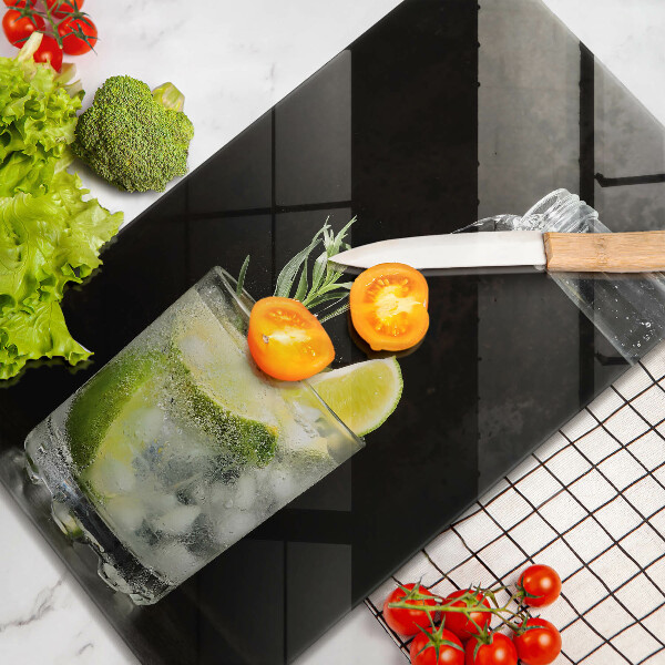 Steklena podloga za rezanje Kozarec vode