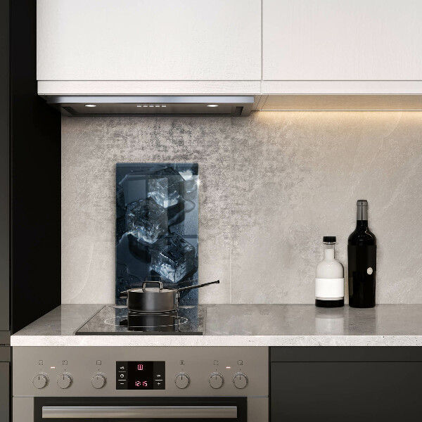 Steklena podloga za rezanje Hladne ledene kocke