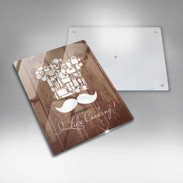 Steklena podloga za rezanje I like cooking