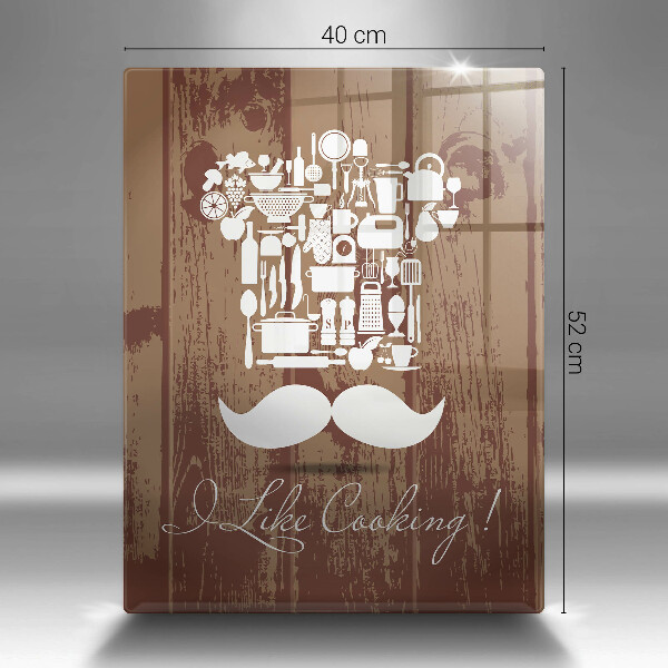 Steklena podloga za rezanje I like cooking