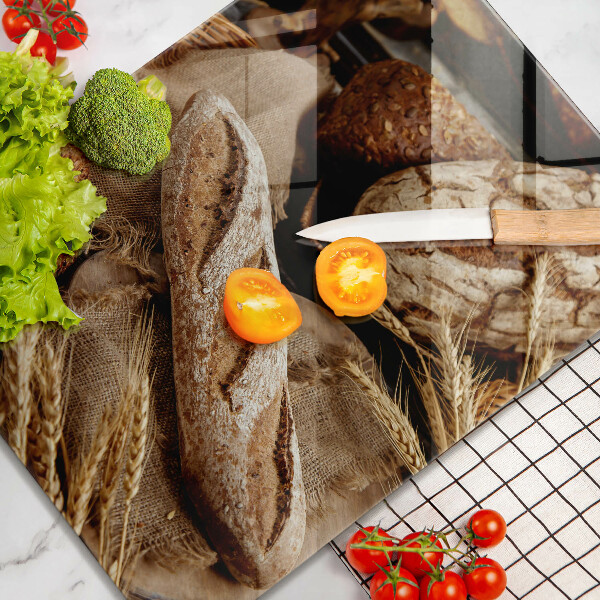 Steklena podloga za rezanje Kruhovi kruhki