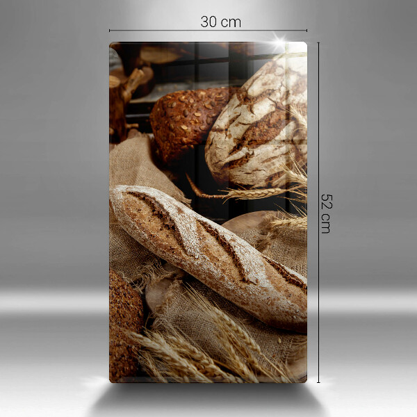 Steklena podloga za rezanje Kruhovi kruhki