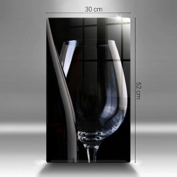 Steklena podloga za rezanje Steklenica in steklenica