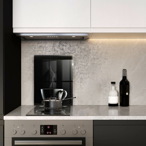 Steklena podloga za rezanje Skodelica čaja