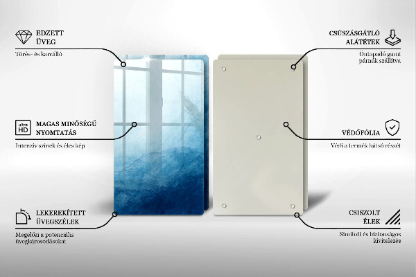 Steklena podloga za rezanje Abstraktno ozadje