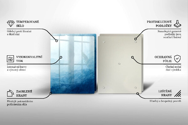 Steklena podloga za rezanje Abstraktno ozadje