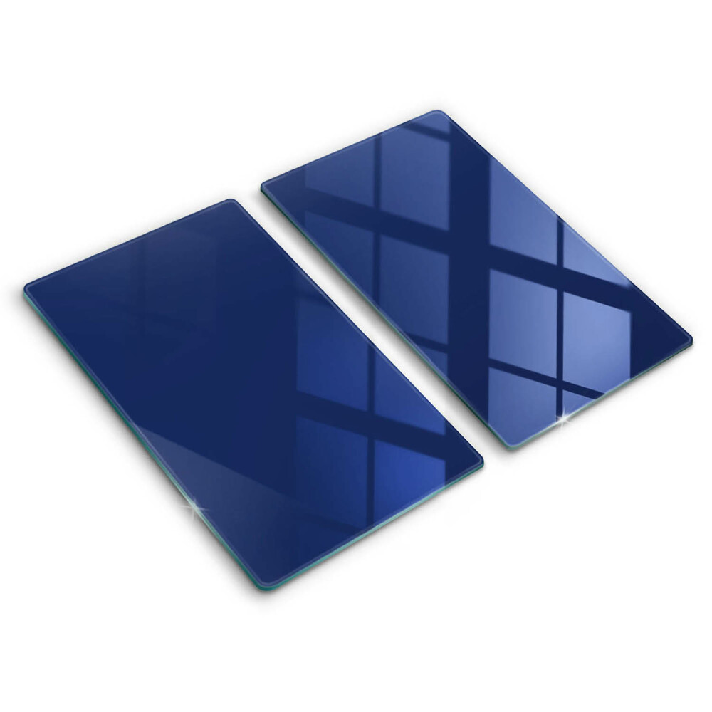 Steklena podloga za rezanje Modra barva