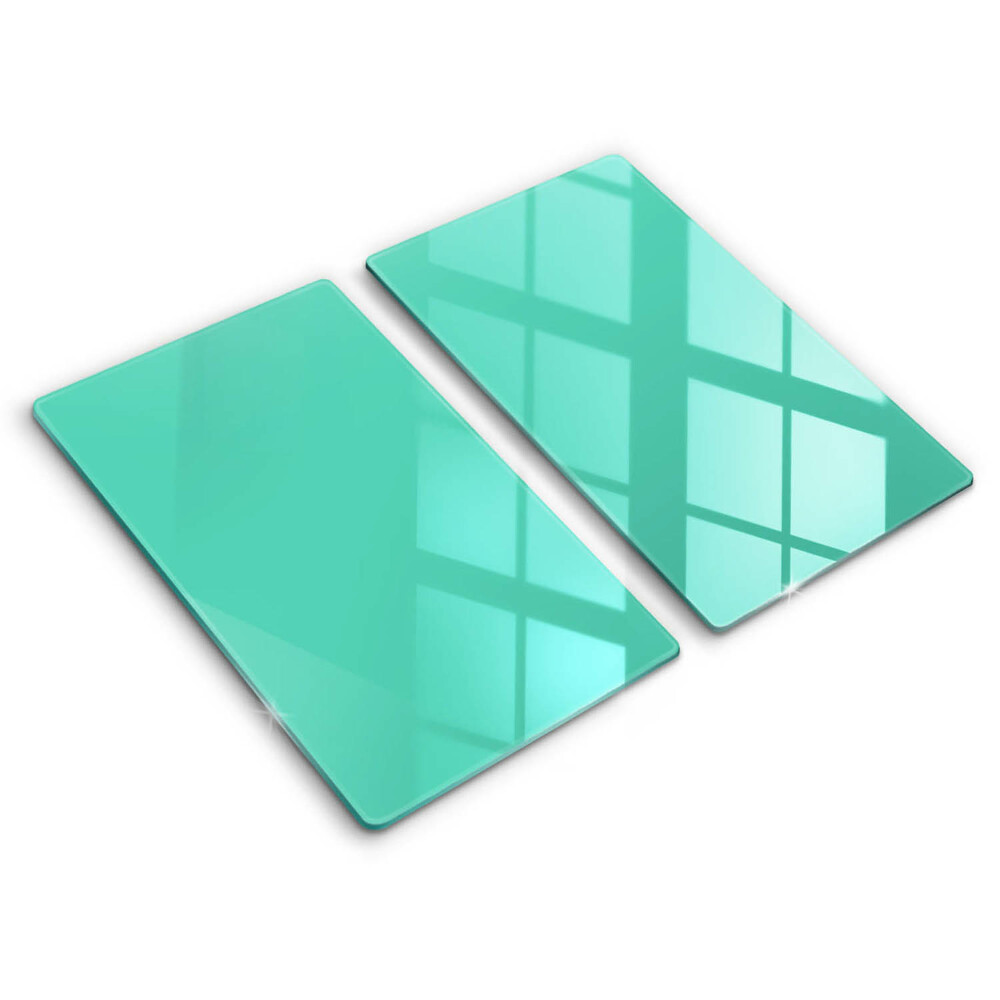 Steklena podloga za rezanje Zelena barva
