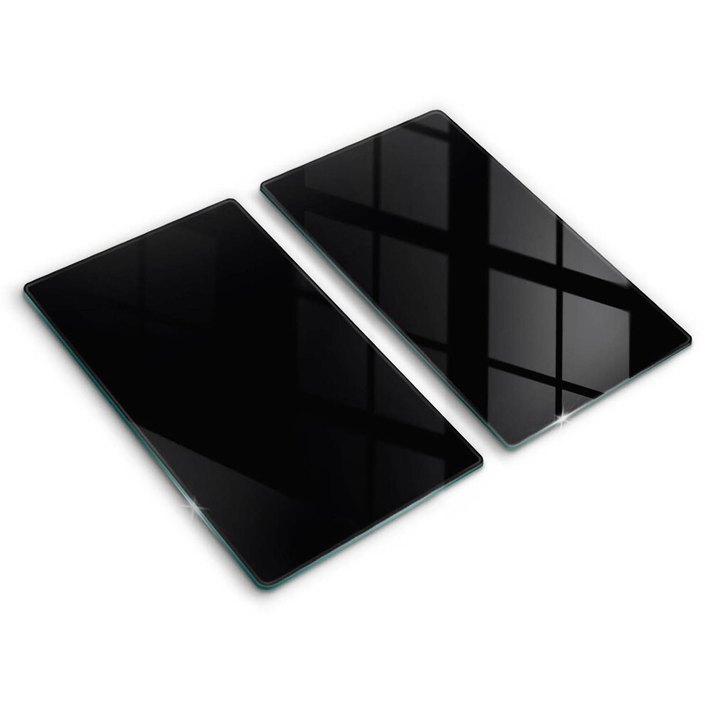 Steklena podloga za rezanje Črna barva