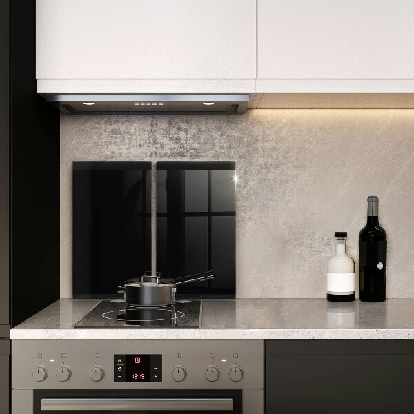 Steklena podloga za rezanje Črna barva