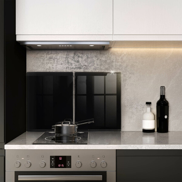 Steklena podloga za rezanje Črna barva