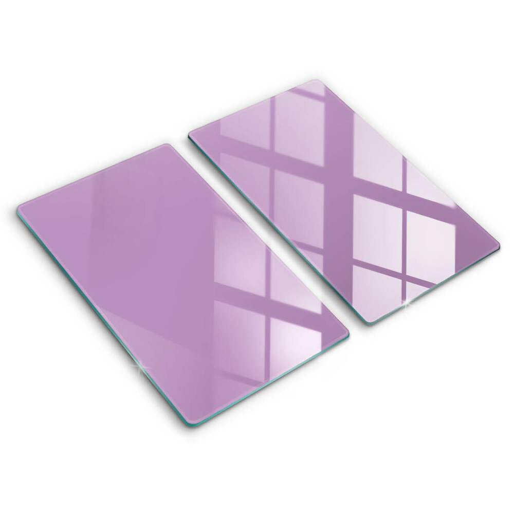 Steklena podloga za rezanje Vijolična barva