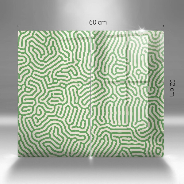 Steklena podloga za rezanje Abstraktne črte