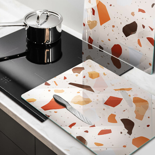 Steklena podloga za rezanje Dekorativna kamenina