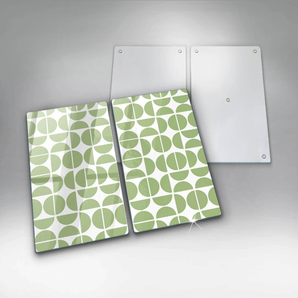 Steklena podloga za rezanje Vzorec boho oblik