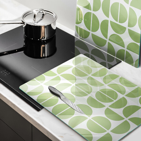 Steklena podloga za rezanje Vzorec boho oblik