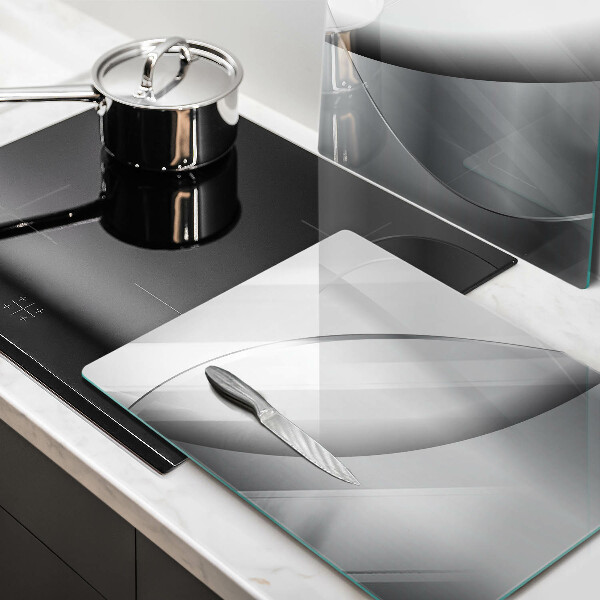 Steklena podloga za rezanje Oblikovanje abstraktnih črt