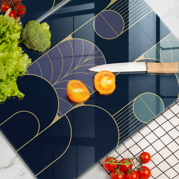 Steklena podloga za rezanje Abstraktna tema