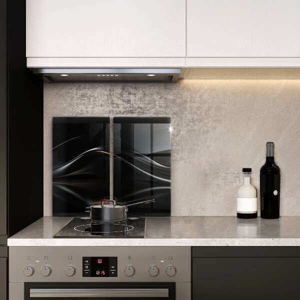 Steklena podloga za rezanje Abstraktno 3D oblikovanje