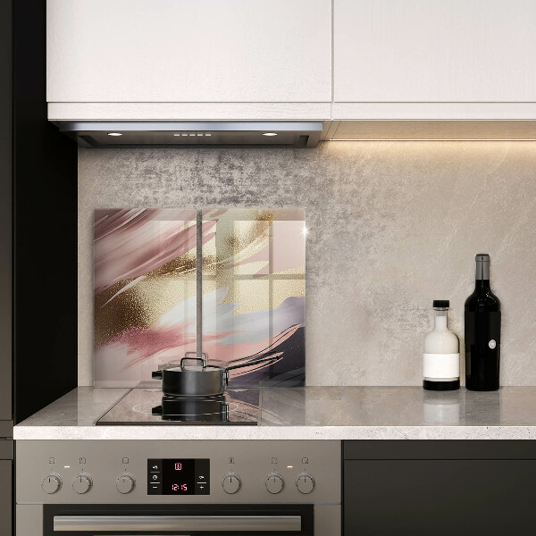 Steklena podloga za rezanje Pastelni madeži