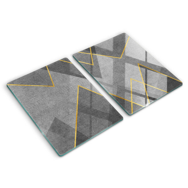 Steklena podloga za rezanje Ostre oblike