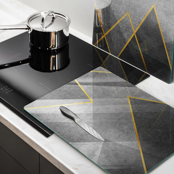 Steklena podloga za rezanje Ostre oblike