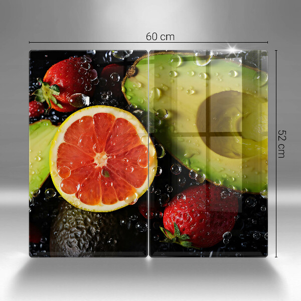 Steklena podloga za rezanje Sadje in zelenjava