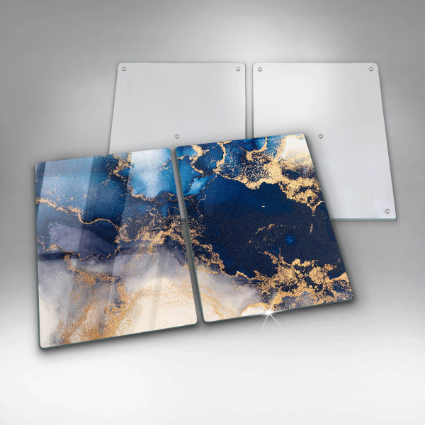 Steklena podloga za rezanje Marmorna abstrakcija