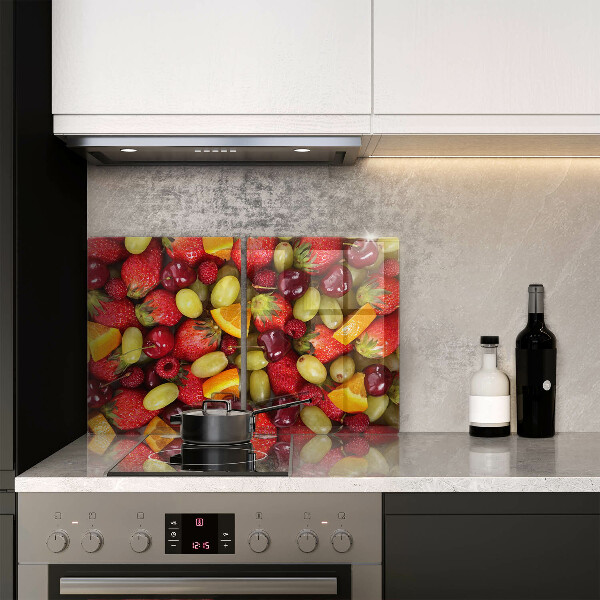 Steklena podloga za rezanje Poletno sadje