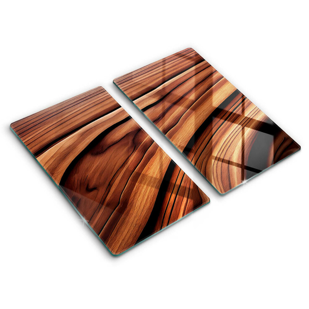 Steklena podloga za rezanje Struktura lesa