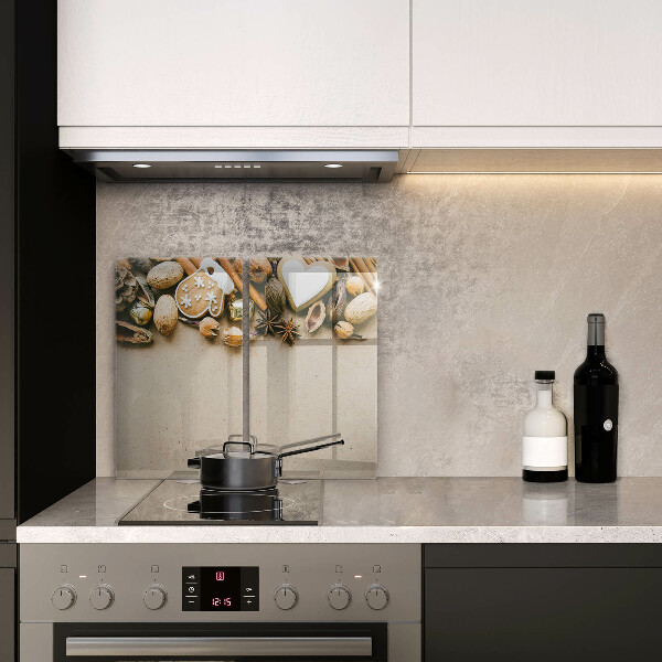 Steklena podloga za rezanje božični okraski