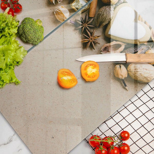 Steklena podloga za rezanje božični okraski