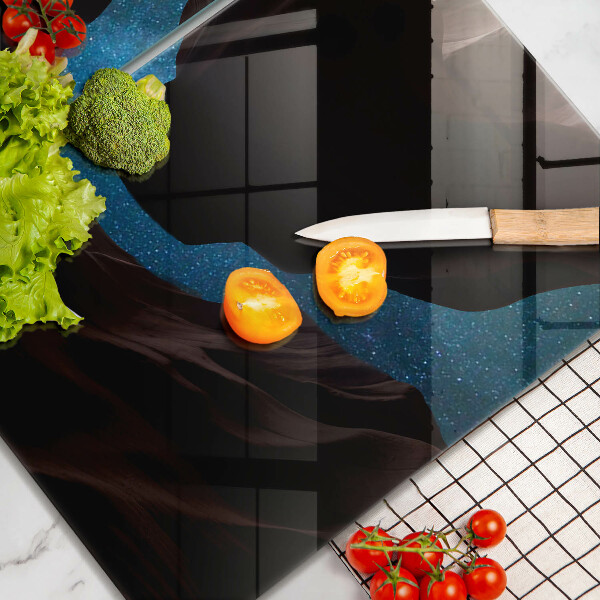 Steklena podloga za rezanje Zvezdnato nebo