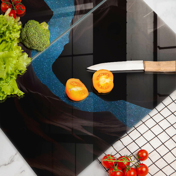 Steklena podloga za rezanje Zvezdnato nebo