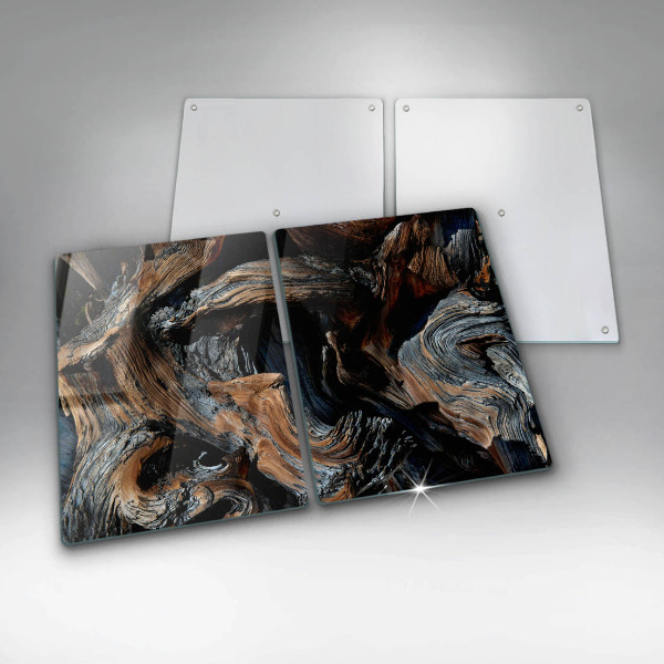 Steklena podloga za rezanje Abstraktni vzorec