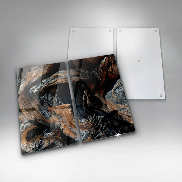 Steklena podloga za rezanje Abstraktni vzorec