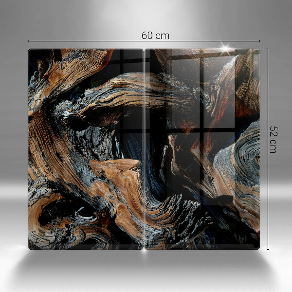 Steklena podloga za rezanje Abstraktni vzorec