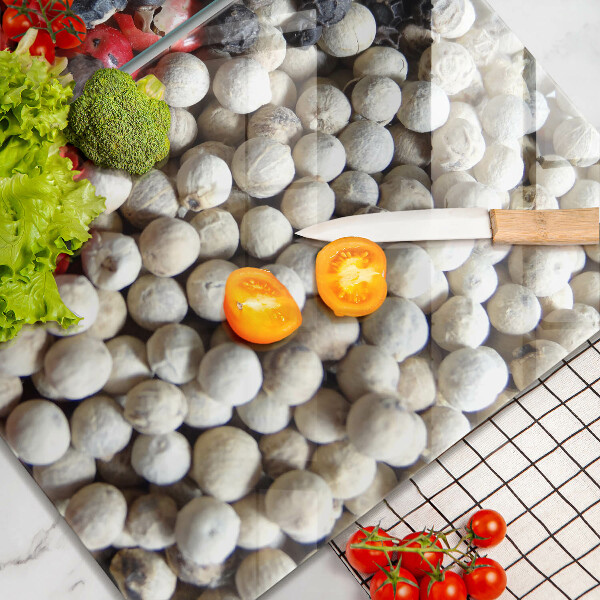 Steklena podloga za rezanje Črni poper