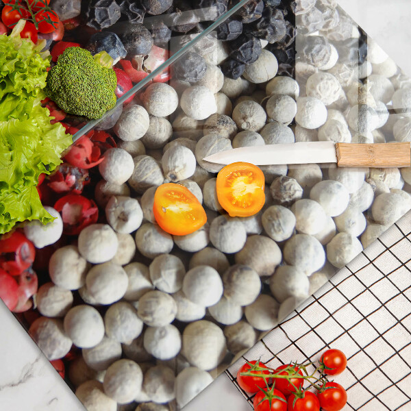 Steklena podloga za rezanje Črni poper