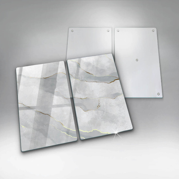 Steklena podloga za rezanje Kamnita tekstura