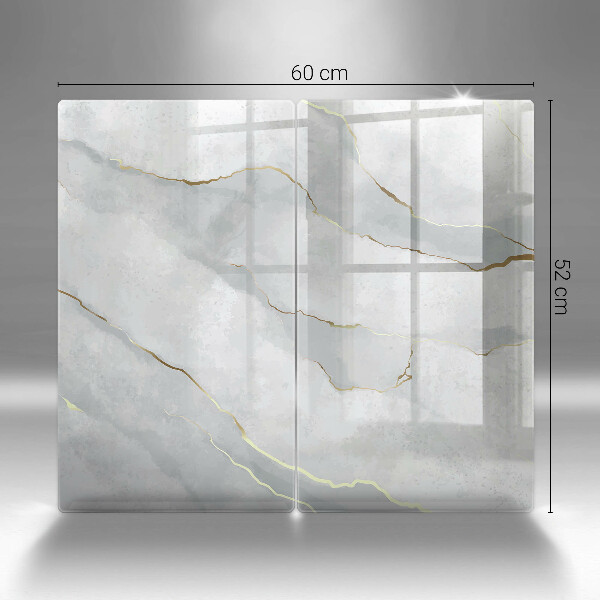 Steklena podloga za rezanje Kamnita tekstura