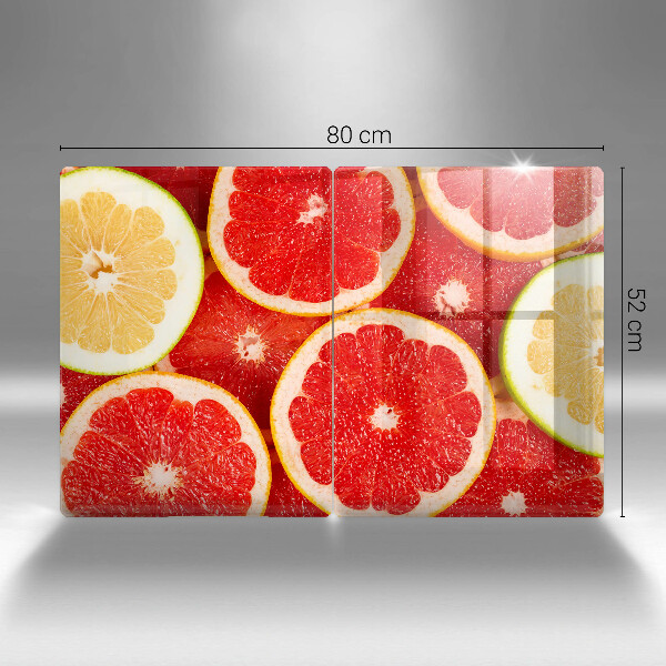 Steklena podloga za rezanje Rezine grenivke