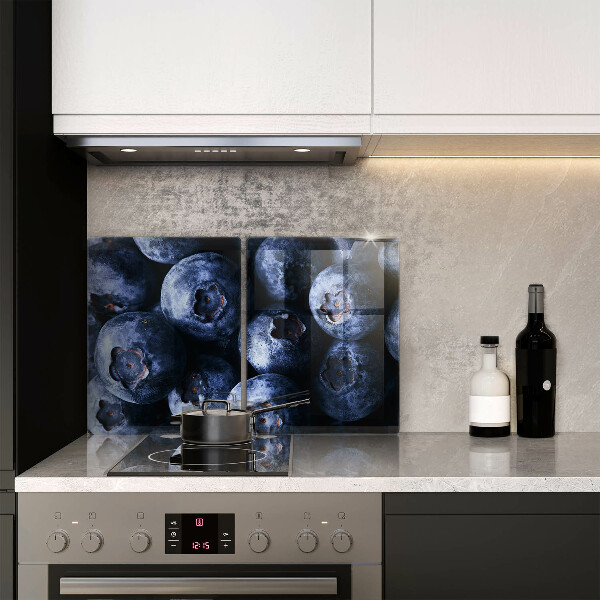 Steklena podloga za rezanje Jagode od blizu