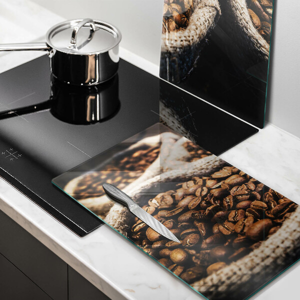 Steklena podloga za rezanje Vrečke kavnih zrn