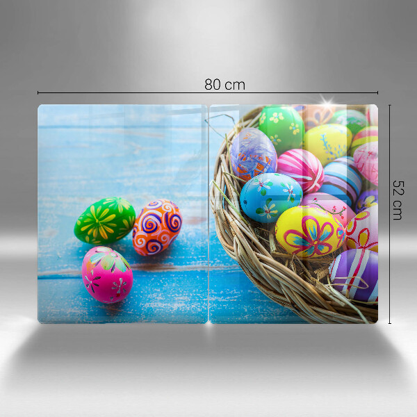 Steklena podloga za rezanje Velikonočna jajca Velikonočna jajca